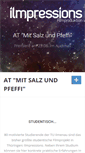 Mobile Screenshot of ilmpressions.de